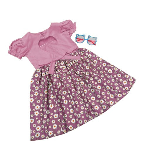 Adorable Baby Girl Floral Dress – Summer Party Outfit