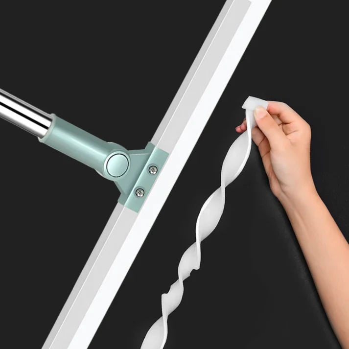 The Multifunctional Broom - Sweeps And Wipes All Surfaces (180° Rotatable) + Toilet & Gap Cleaning Brush (FREE)