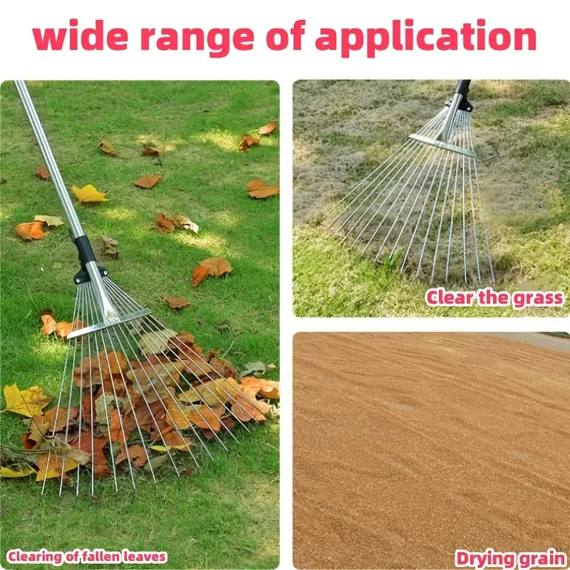 Versatile Telescopic Garden Rake