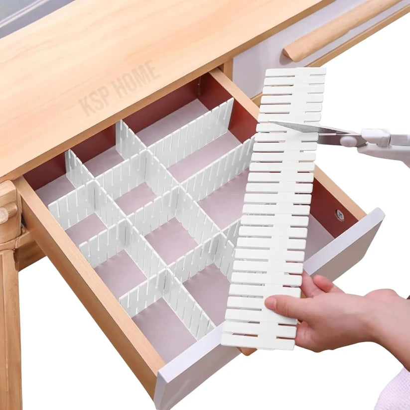 Drawer Organizer Dividers – Customizable Storage Grid for Clothes & Wardrobe