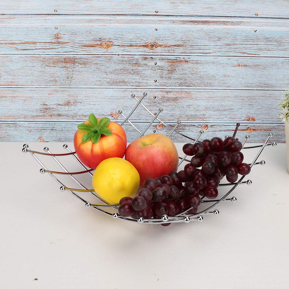 Luxury Stainless Steel Fruit Basket for Home & Kitchen