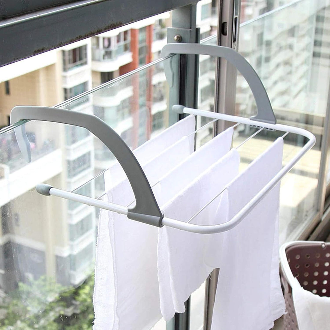 Foldable Clothes Drying Rack