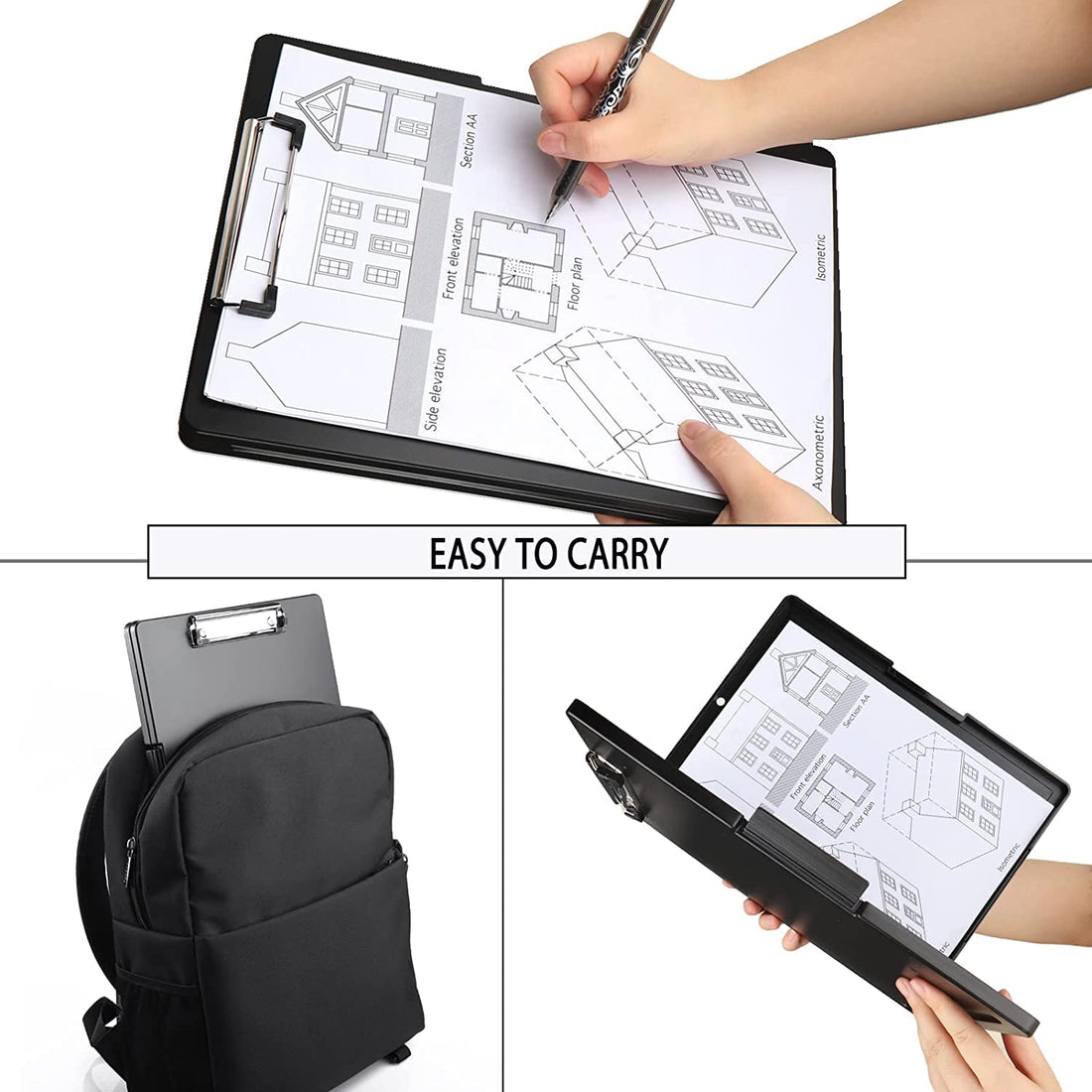 Clip Pad With Storage Case