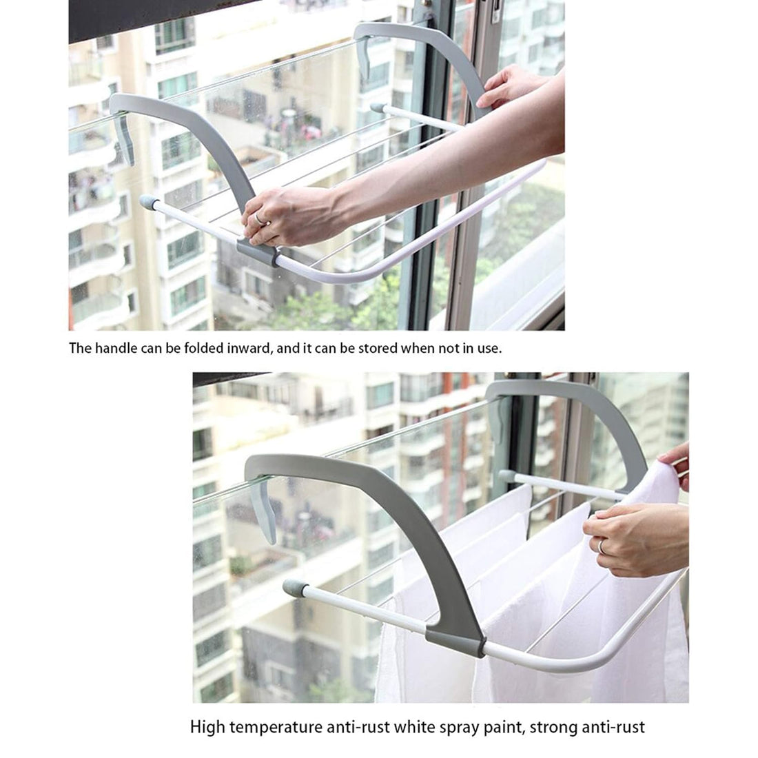 Foldable Clothes Drying Rack