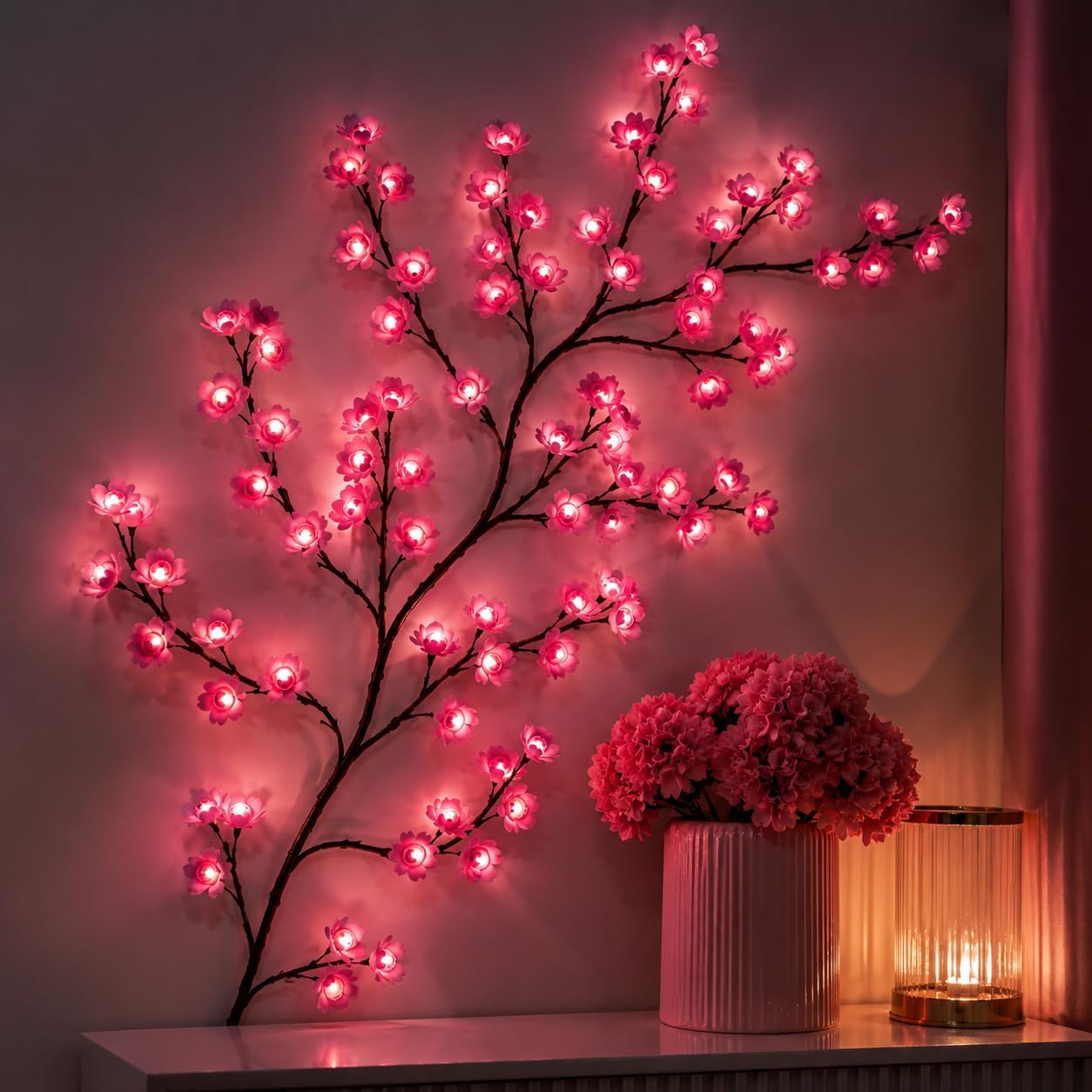 DIY Adjustable Flower Branch LED Light