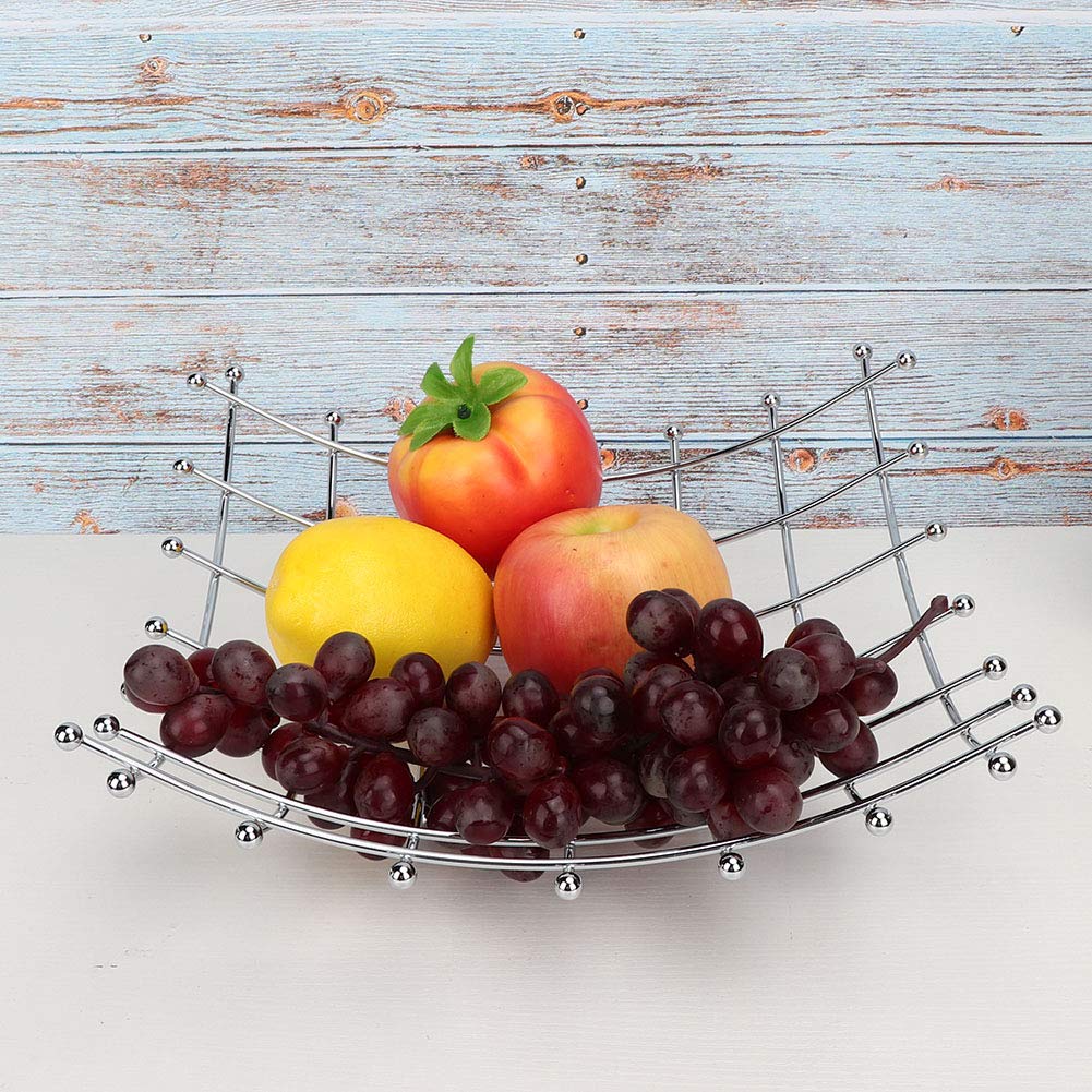 Luxury Stainless Steel Fruit Basket for Home & Kitchen