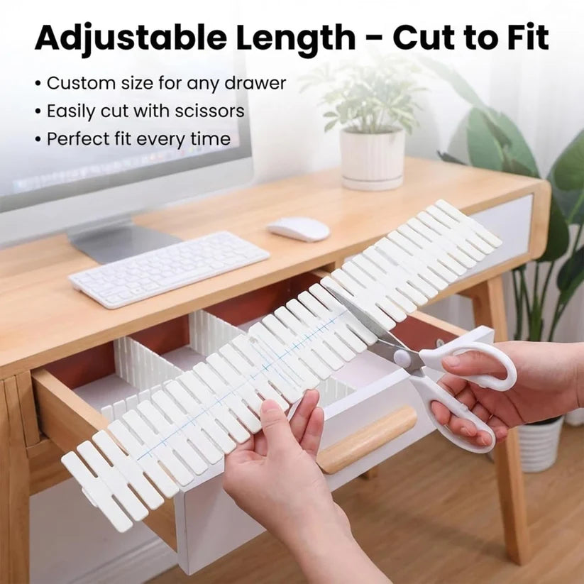 Drawer Organizer Dividers – Customizable Storage Grid for Clothes & Wardrobe