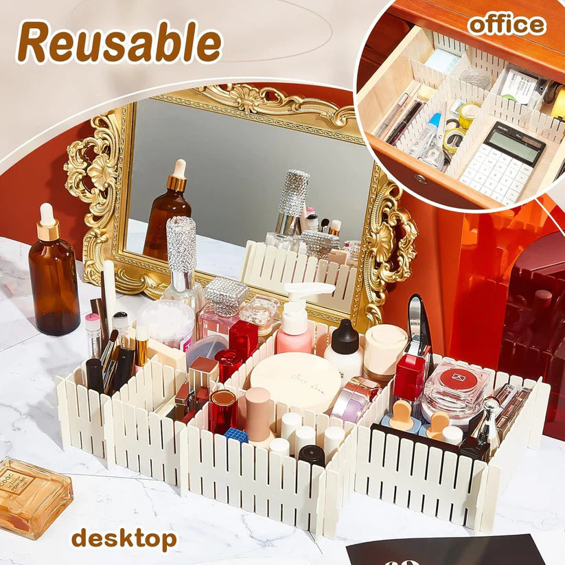 Drawer Organizer Dividers – Customizable Storage Grid for Clothes & Wardrobe