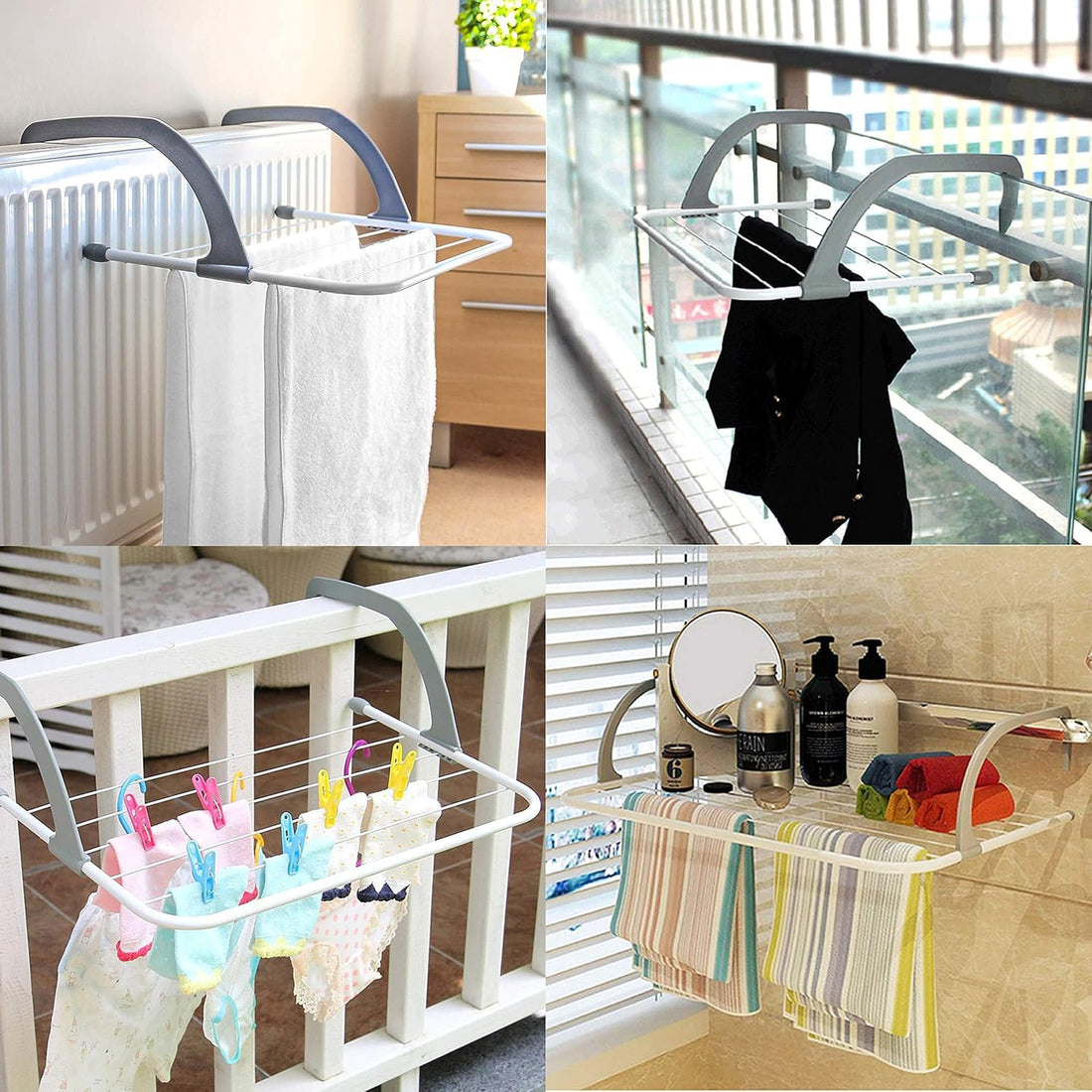 Foldable Clothes Drying Rack