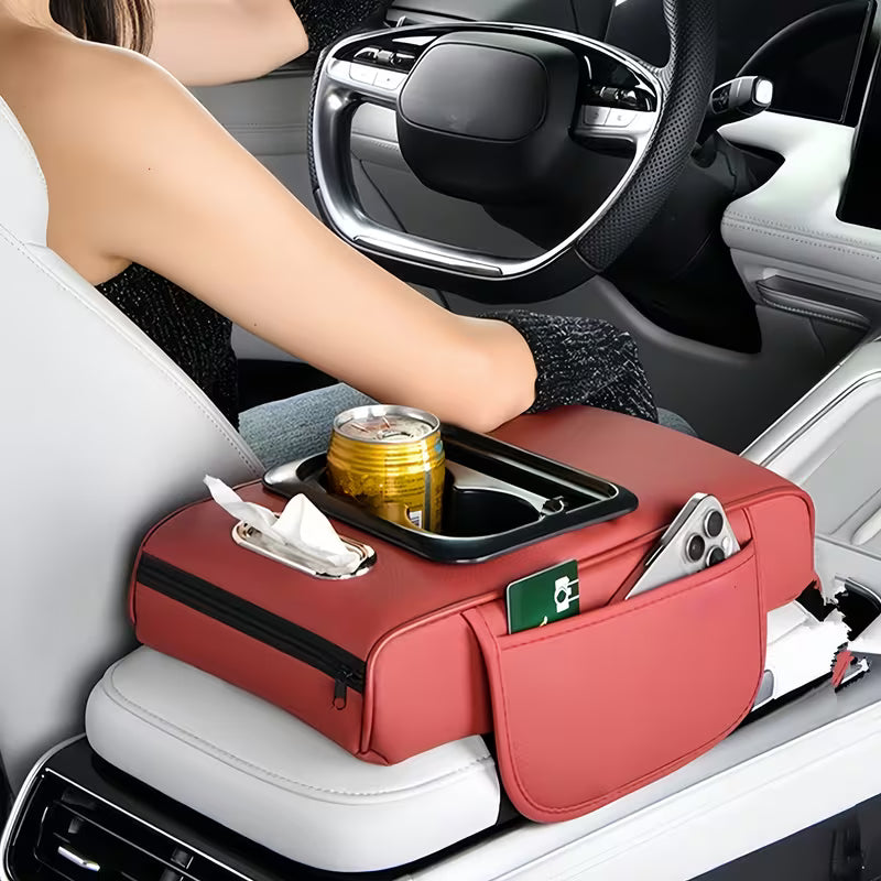 Premium Universal Car Armrest & Cup Holder