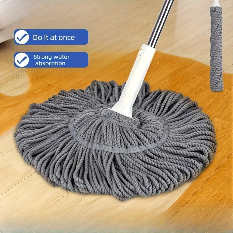 Self-Wringing Twist Mop + Toilet & Gap Cleaning