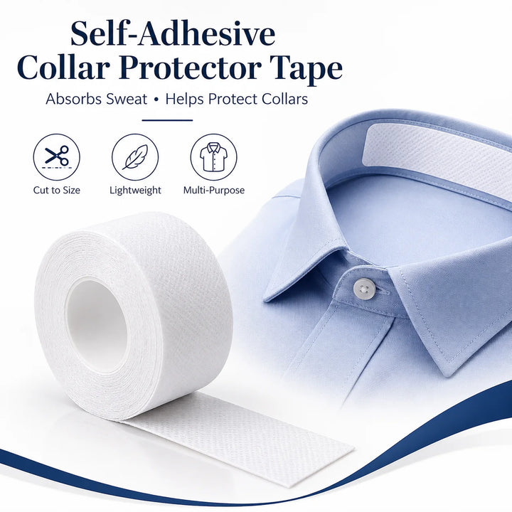 Anti-Sweat Stain Collar Protector & Neck Lining Tape