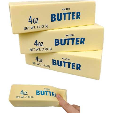 Realistic Butter Squishy Toy – Slow Rising Squeeze Sensory Fidget