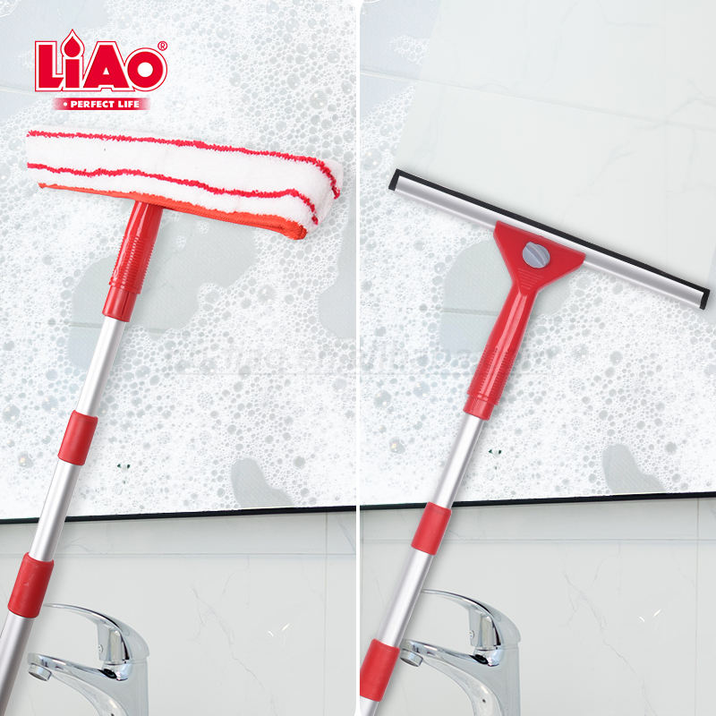 Magic Window Cleaning Tool with Microfiber Mop