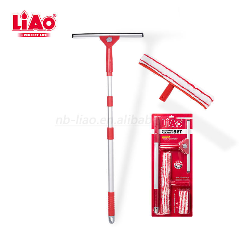 Magic Window Cleaning Tool with Microfiber Mop
