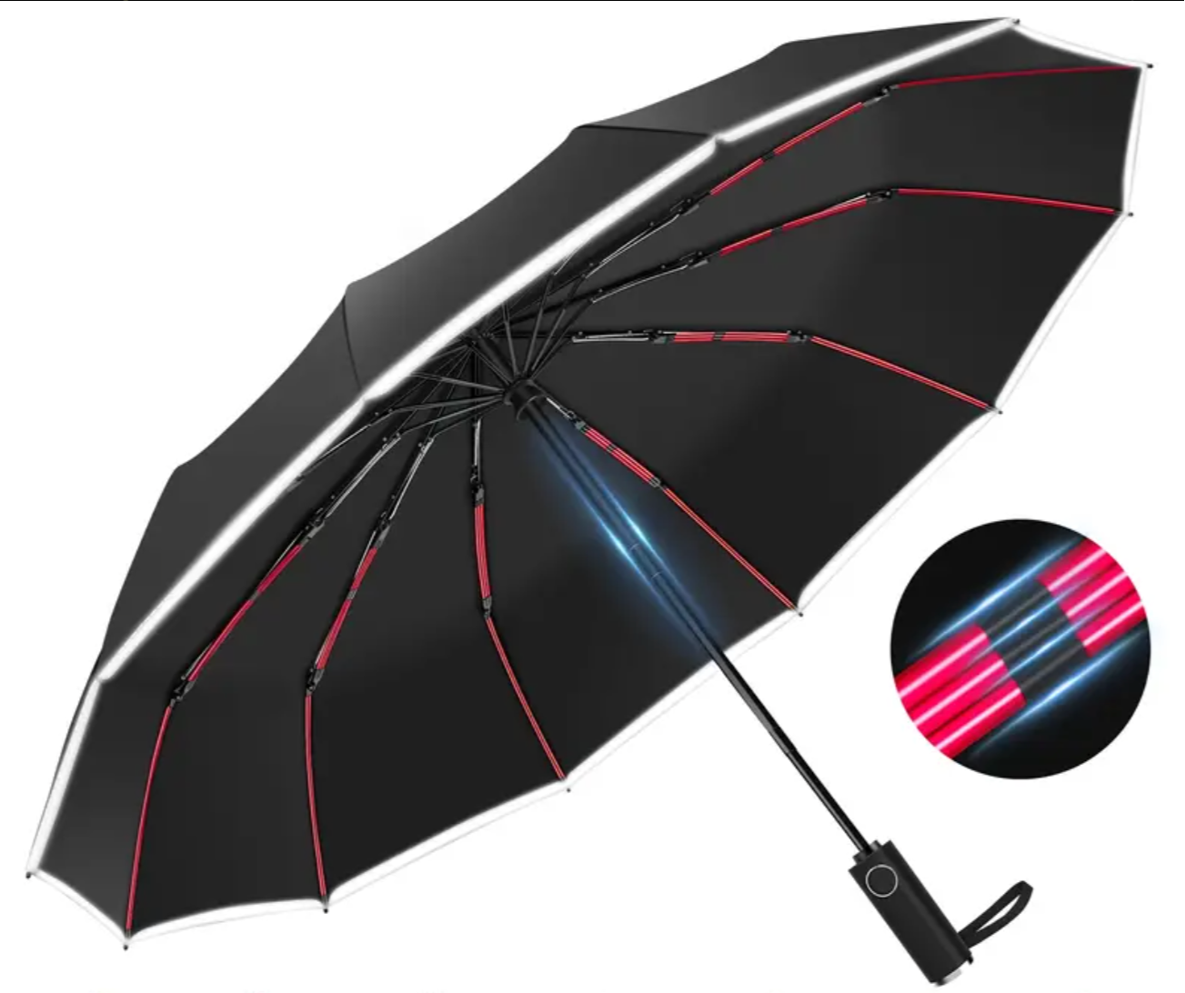 Auto On Off Radium Umbrella