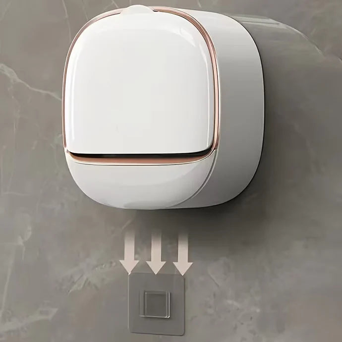 AquaDry Covered Soap Holder with Drain Tray - Buy 1 Get 1 Free
