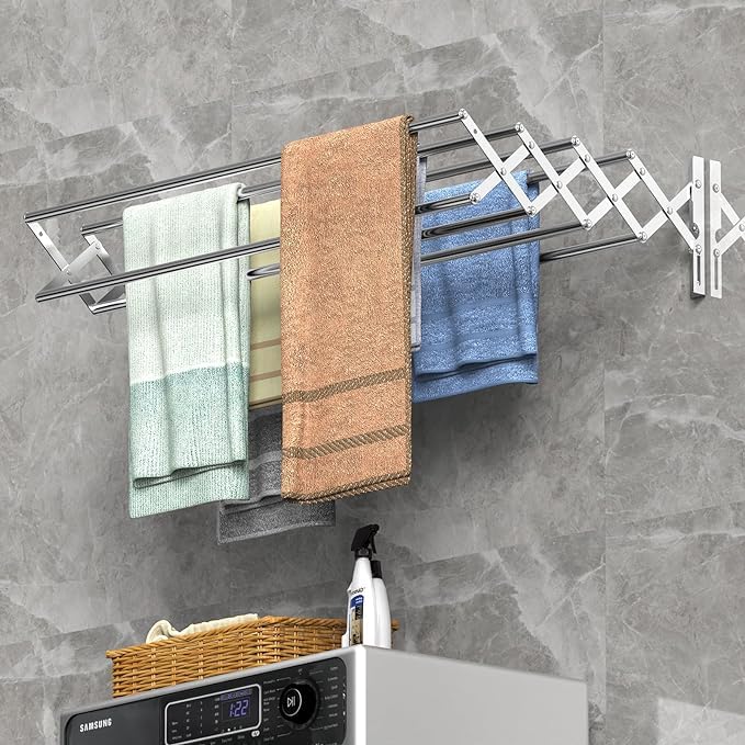 Foldable Wall Mount Cloth Dryer Racks