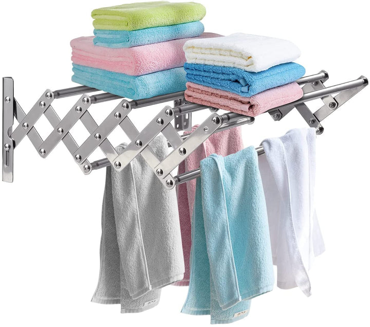 Foldable Wall Mount Cloth Dryer Racks