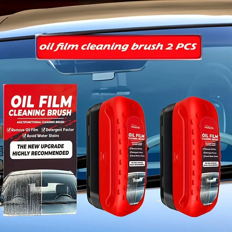 Automotive Oil Film Cleaning Brush ((Buy 1 Get 1 Free))