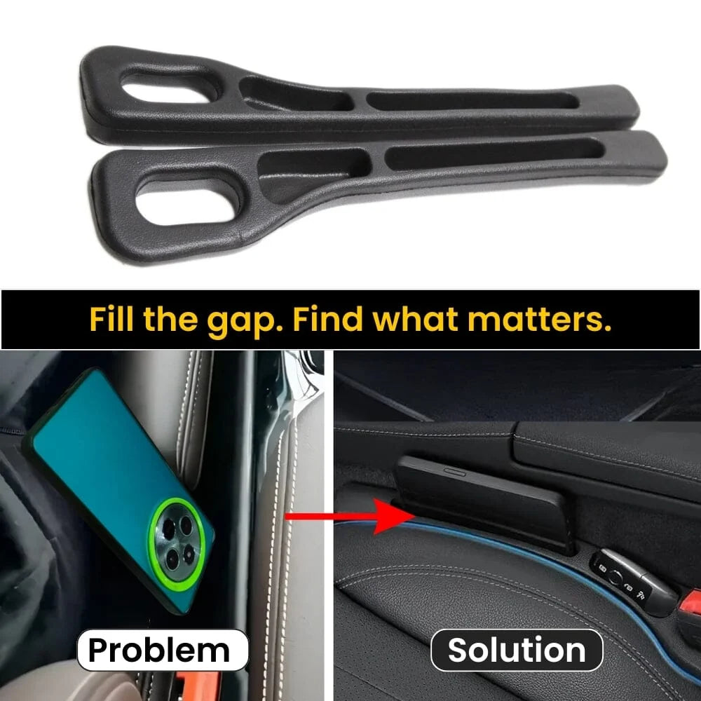 Car Seat Gap Stopper - No More Dropping Phones & Keys ( Buy 1 Get 1 FREE )