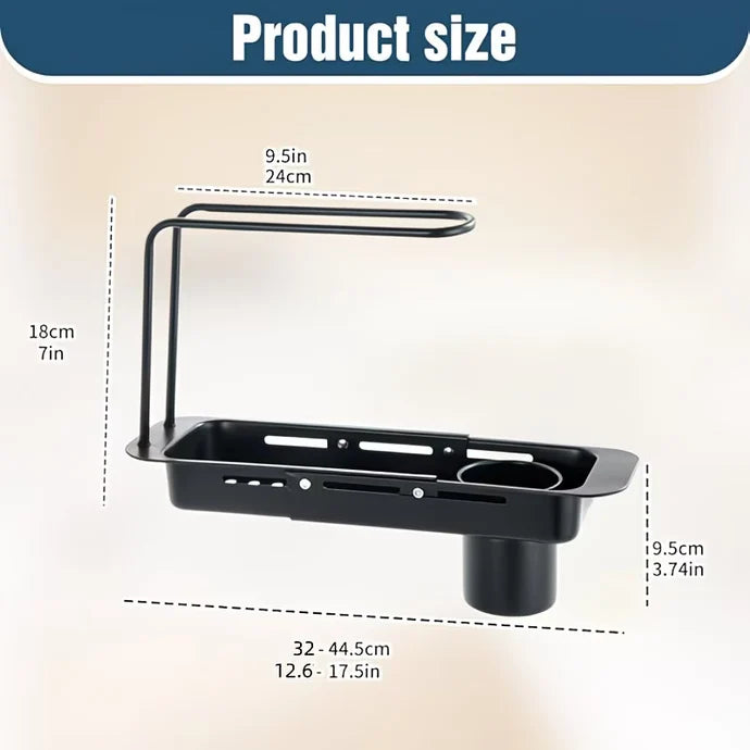DrainNest Expandable Sink Rack