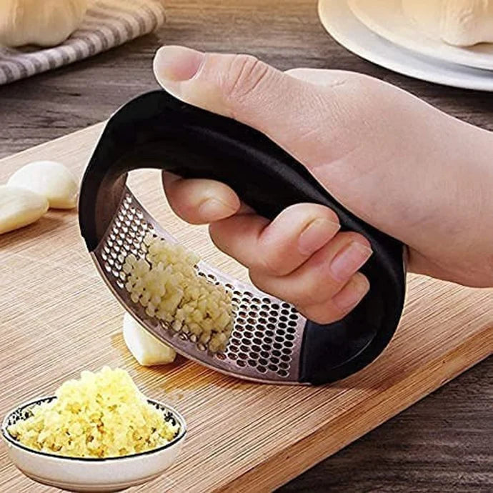 PowerPress Stainless Steel Garlic Crusher - Buy 1 Get 1 Free