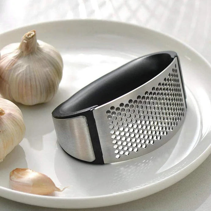 PowerPress Stainless Steel Garlic Crusher - Buy 1 Get 1 Free