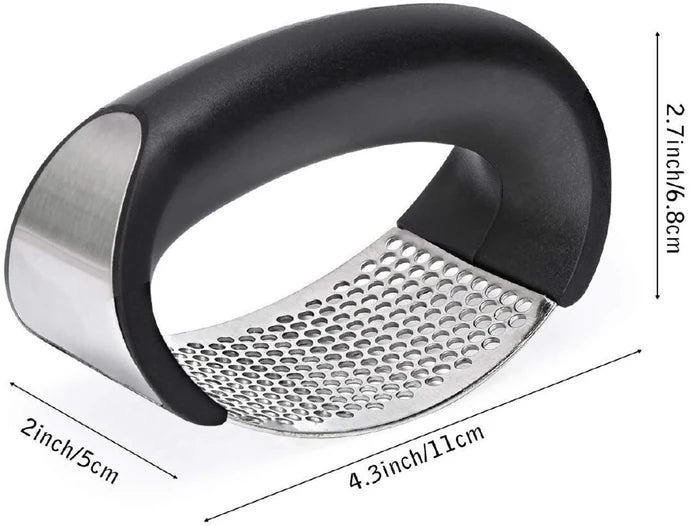 PowerPress Stainless Steel Garlic Crusher - Buy 1 Get 1 Free