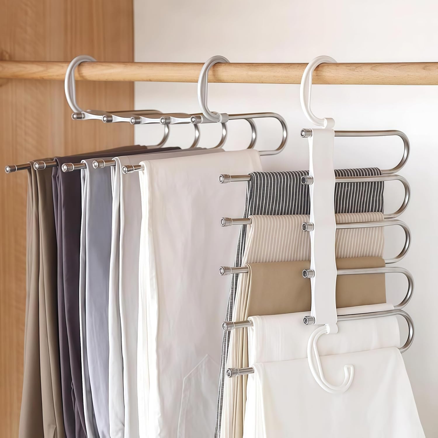 5-in-1 Space-Saving Cloth Hanger