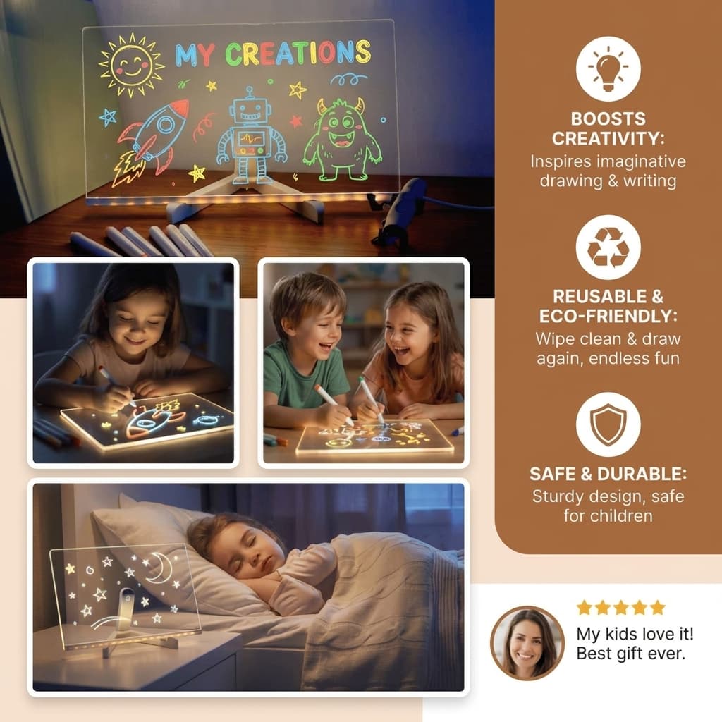 LumiBoard LED Drawing Board For Children