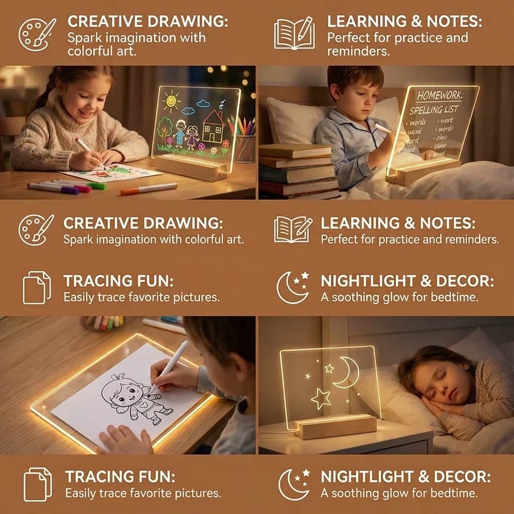 LumiBoard LED Drawing Board For Children
