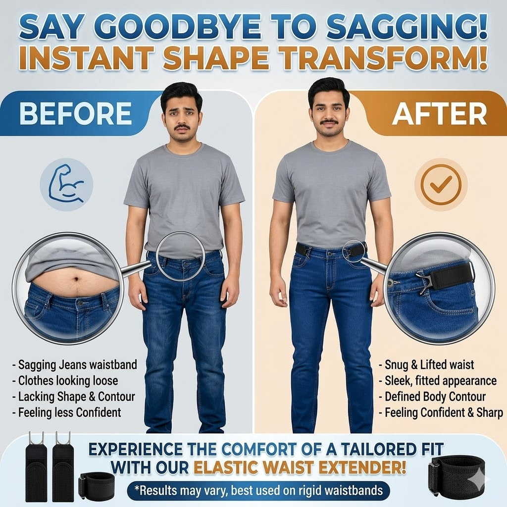 Unisex FlexHold Buckleless Belt