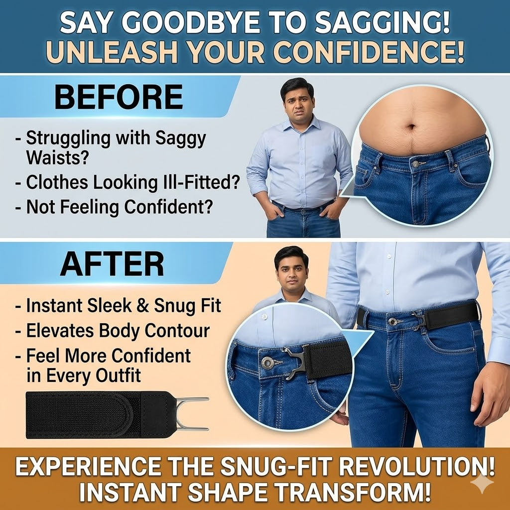 Unisex FlexHold Buckleless Belt