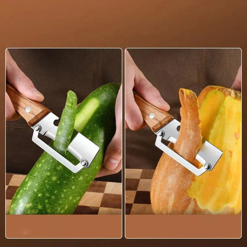 PurePeeler™ – Stainless Peeler | High-Grade Durability | Clean, Precision Peeling + Bottle Opener - Buy 1 Get 1 Free