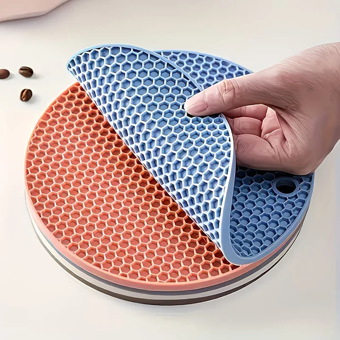 HexaShield Heat-Resistant Table Mats - Pack of 4