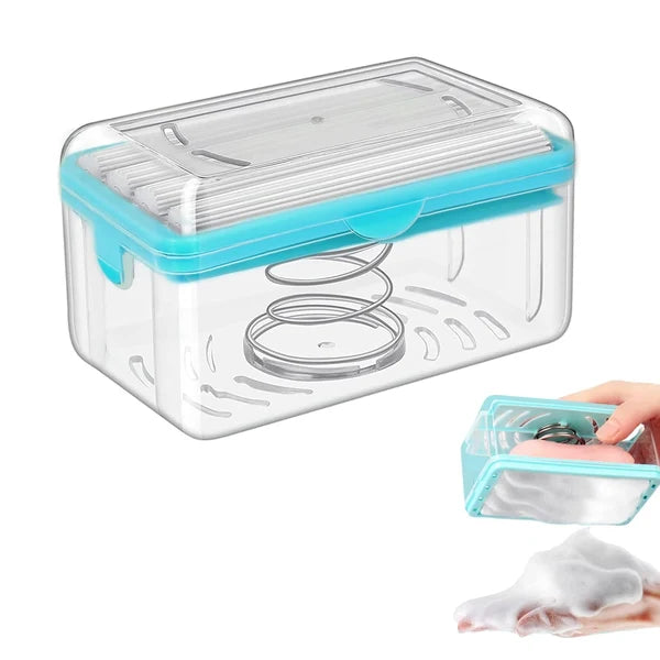 (Pack   Of   2)   Laundry   Rolling   Soap   Bar   Dispenser