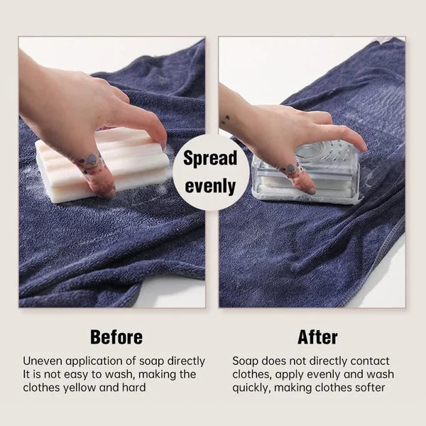(Pack   Of   2)   Laundry   Rolling   Soap   Bar   Dispenser