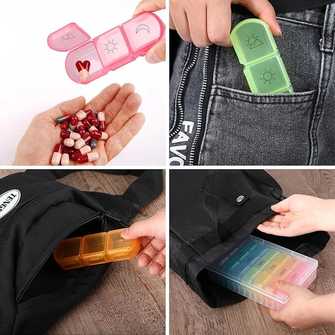 7 Days Rainbow Pill Organiser