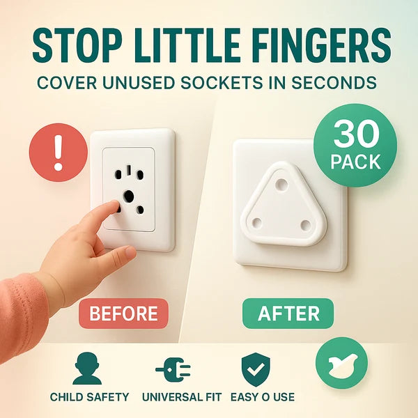 (Pack   Of   30)   Electric   Board   Socket   Covers
